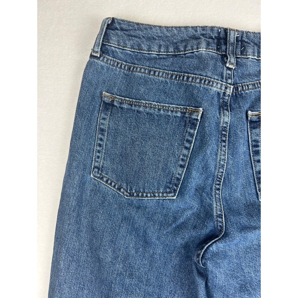 BDG Mom Jeans Womens Size 29 Blue High Rise Relaxed Fit 100 Cotton Denim - Picture 10 of 13